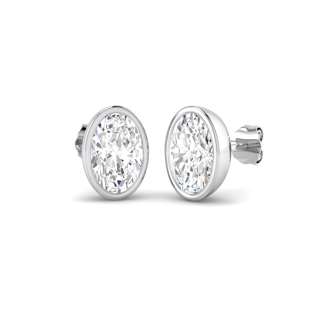 Solitaire Lab-Grown Diamond Ring 3.06ct – SE7572 – 18k White Gold
