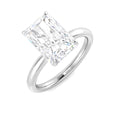 Engagement Lab-Grown Diamond Ring 3.15ct–3.19ct – SR6031 – 18k White Gold