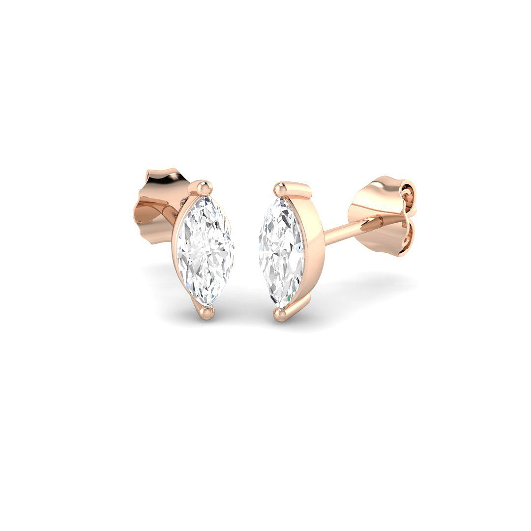 Solitaire Diamond Ring 0.61ct–0.7ct – SE7178 – 18k Rose Gold
