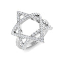 Fancy Diamond Ring 0.75ct – SR6238 – 18k White Gold