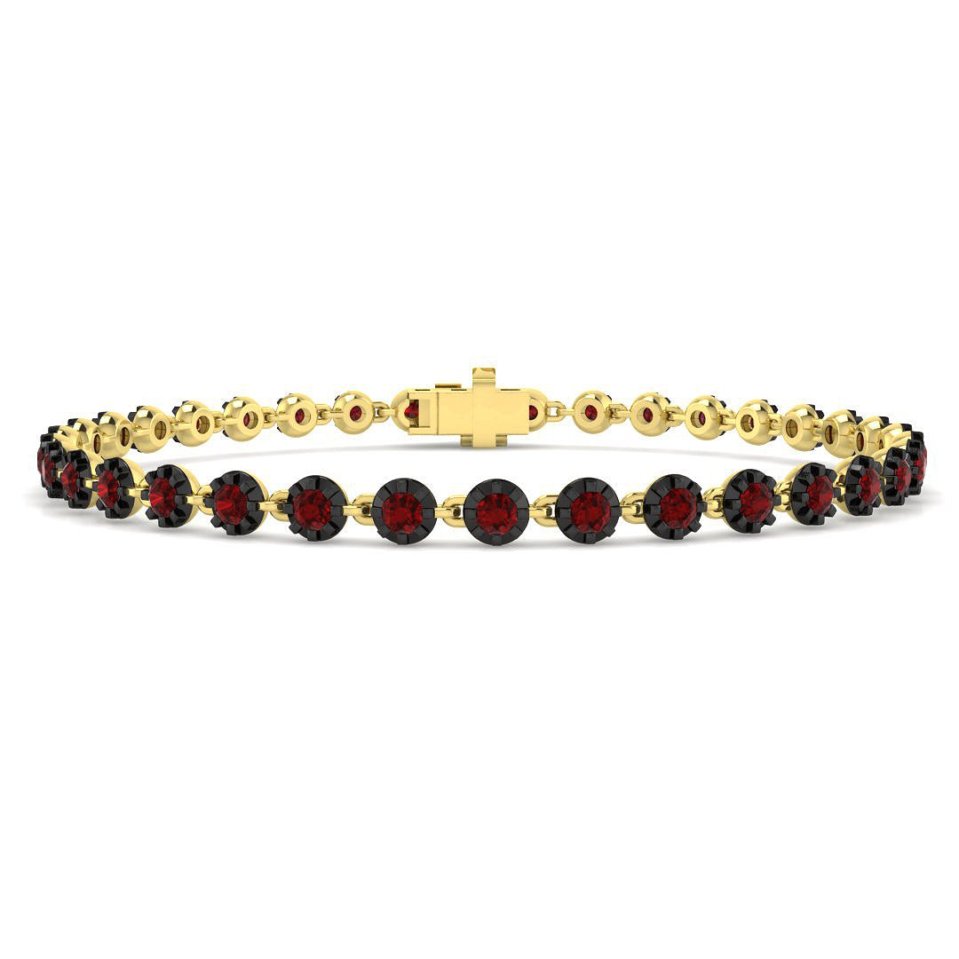 Ruby Diamond Ring 2.63ct – SB3070~RY – 18k Yellow Gold
