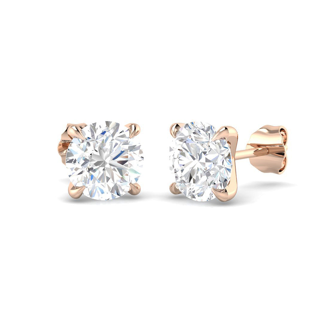 Solitaire Diamond Ring 2.98ct–3.44ct – SE7226 – 18k Rose Gold