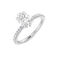 Engagement Lab-Grown Diamond Ring 1.24ct–1.29ct – SR5874 – 18k White Gold