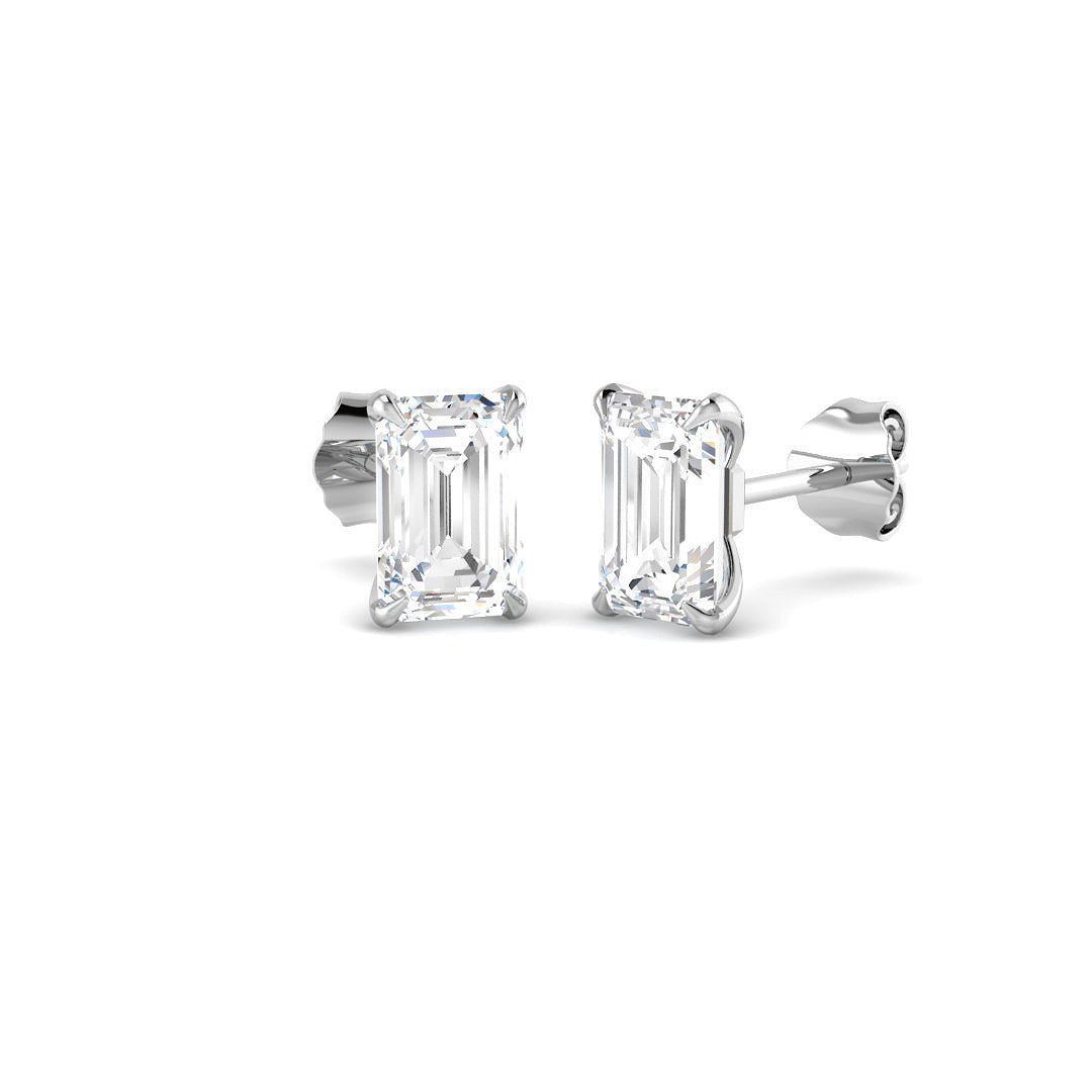 Solitaire Lab-Grown Diamond Ring 2.03ct – SE7463 – 18k White Gold