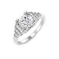 Vintage Lab-Grown Diamond Ring 1.2ct – SR4804 – 18k White Gold