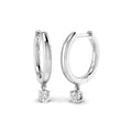 Drop & Trilogy Diamond Ring 0.13ct–0.34ct – SE6063 – 18k White Gold